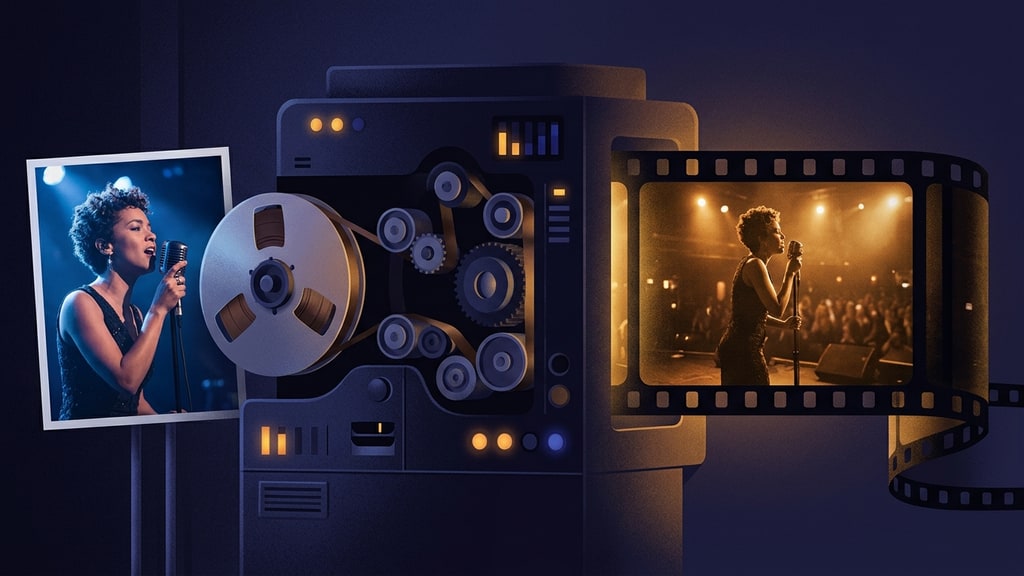 Two Files In, a Music Video Out: When the Director Is a Vision Model
