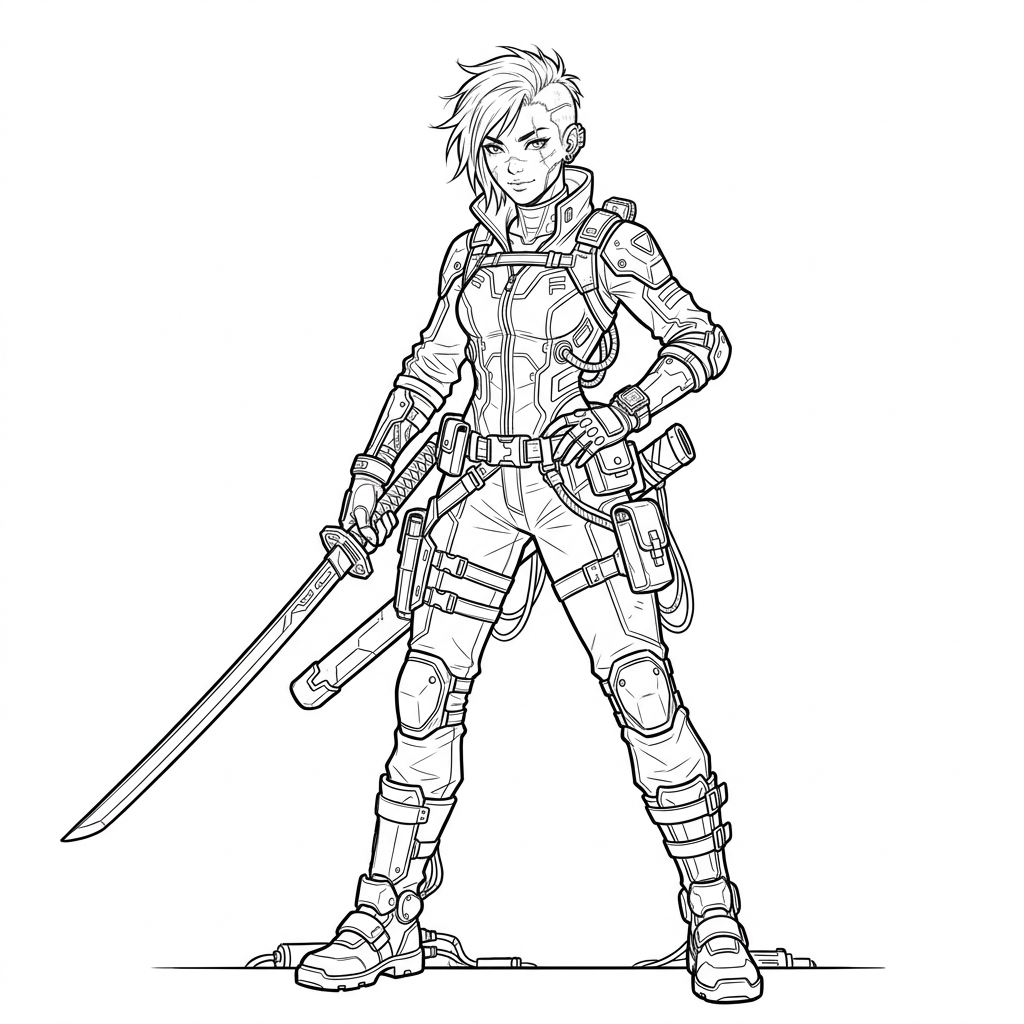 Reference character sketch
