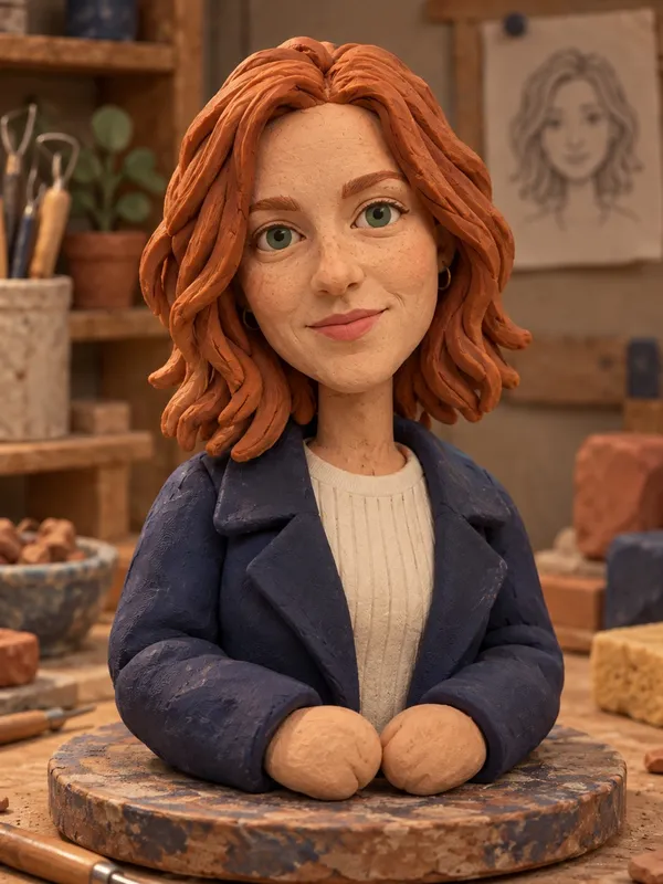 Clay Character Portrait result