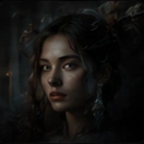 Moody portrait